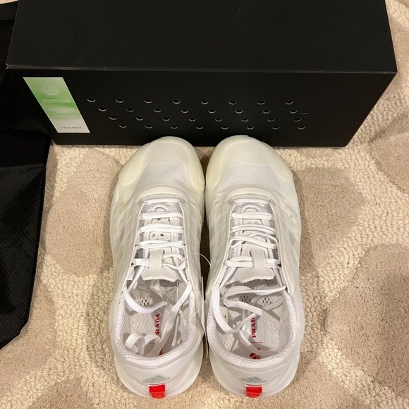 Luna Rose Prada Adidas in white (US men size 5.5) - Picture 4 of 5